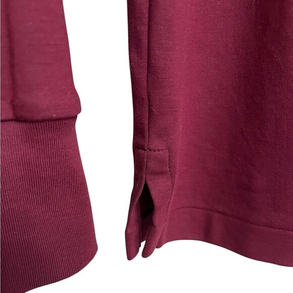 POLO RALPH LAUREN Maroon Long Sleeve Interlock Soft Touch Polo Shirt Men's XL - Picture 7 of 10